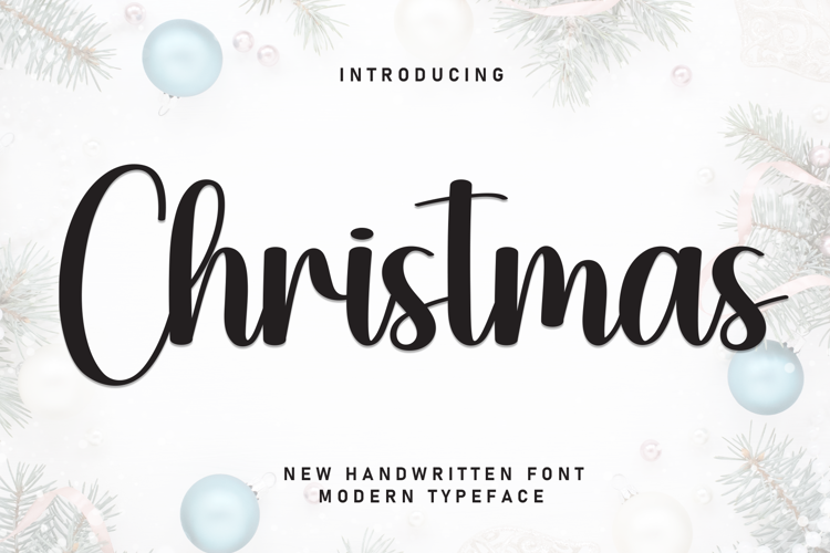 Preview of Christmas Font