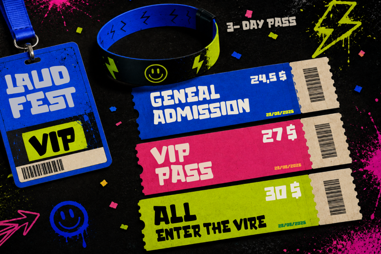 Preview of Rikast Pestafy Font
