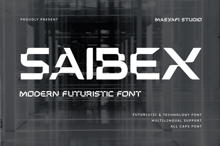 Preview of Saibex Font