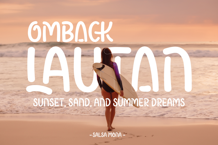 Preview of Watu Carank Font