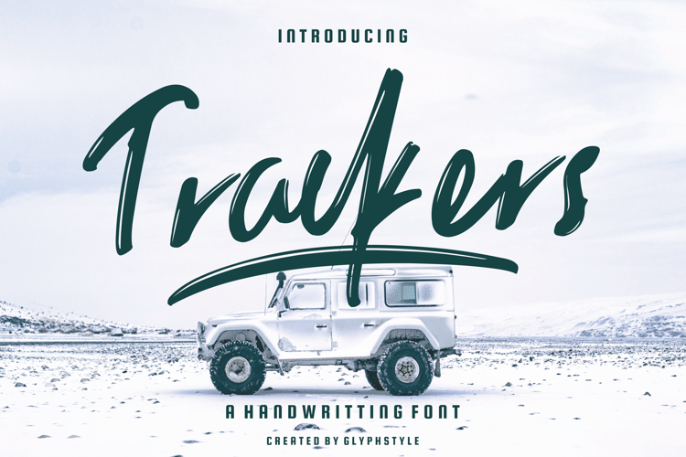 Trackers Font
