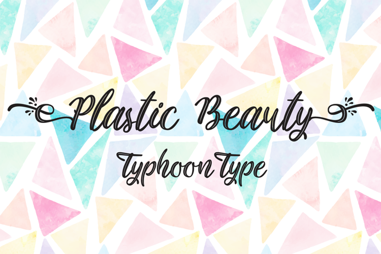 Plastic Beauty Font