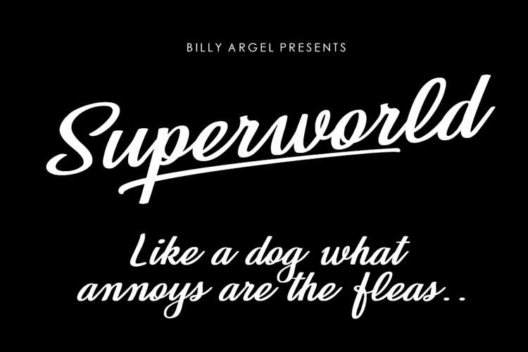 Superworld Font