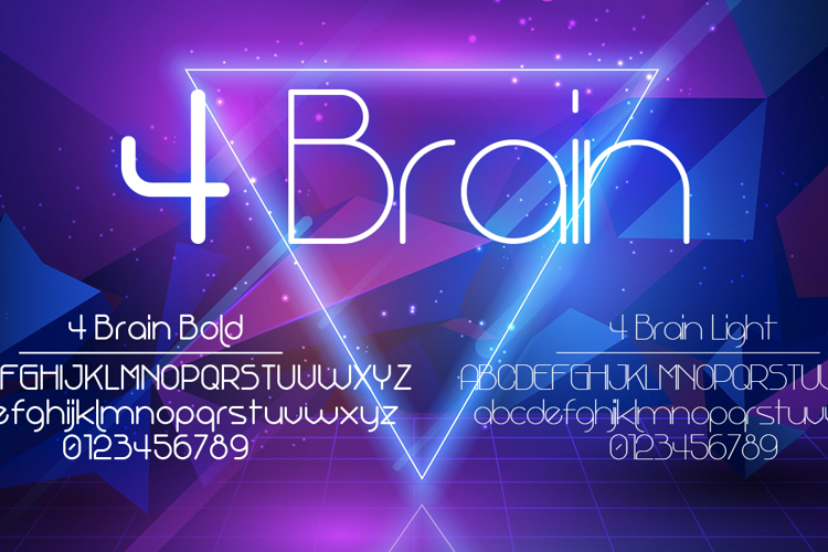 4 Brain Font