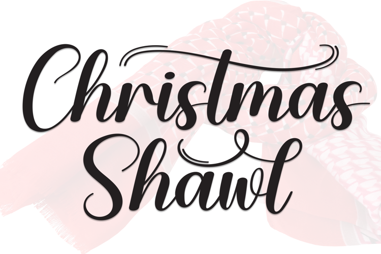 Christmas Shawl Font