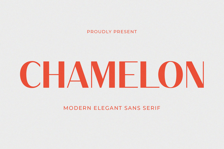 Preview of Chamelon Font
