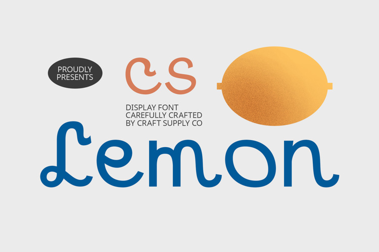 CS Lemon Font