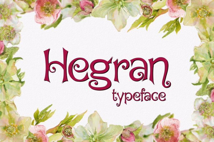 Hegran Font