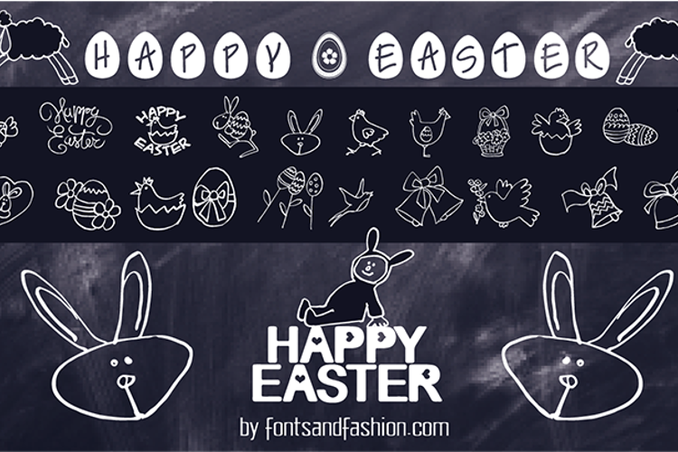 HAPPY EASTER Font