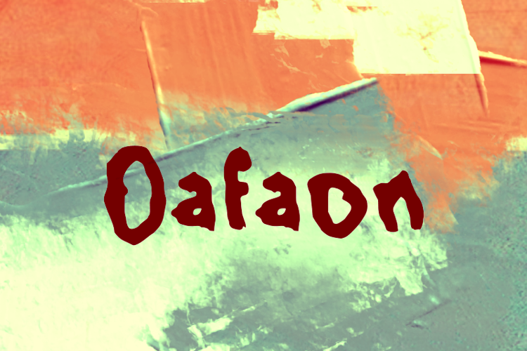 Oafaon Font