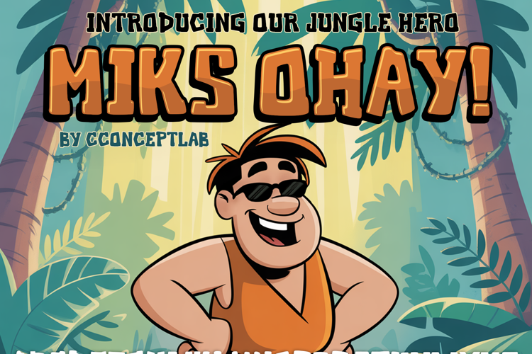 Preview of Miks Ohay Font