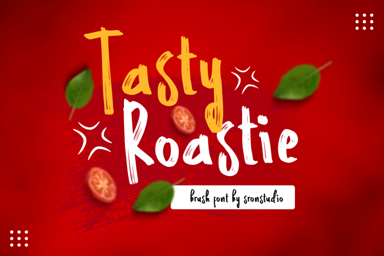 Preview of Tasty Roastie Font