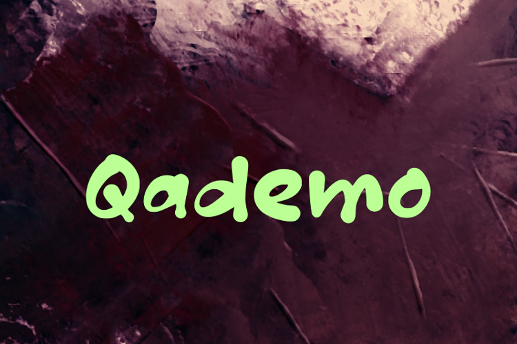 Qademo Font