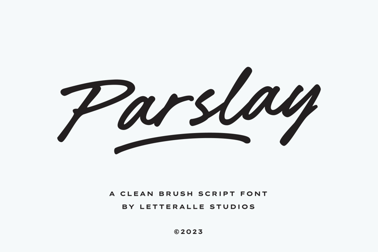 Parslay Font