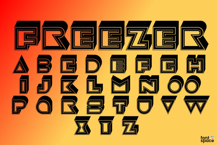 Freezer Font