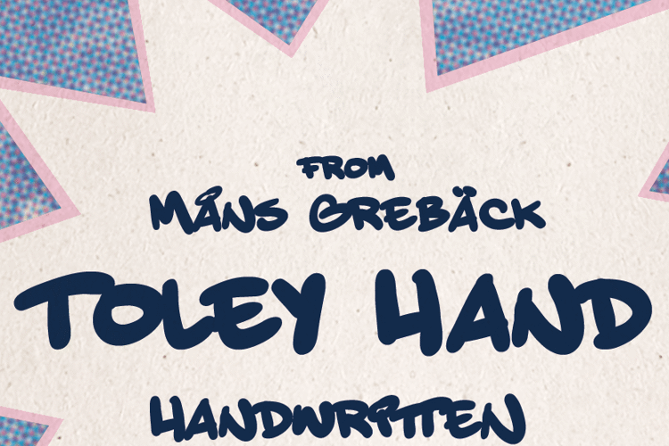 Toley Hand Font