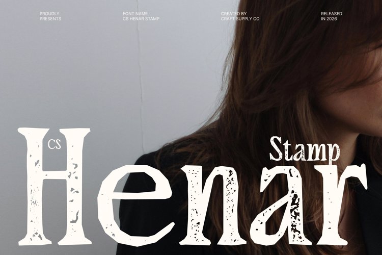 Preview of CS Henar Stamp Font
