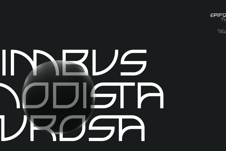 Preview of Elltaneixy Font