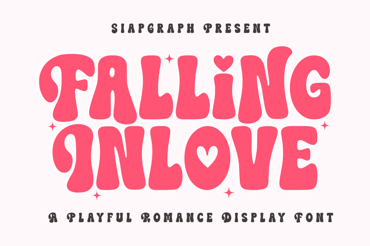 Preview of Falling Inlove Font