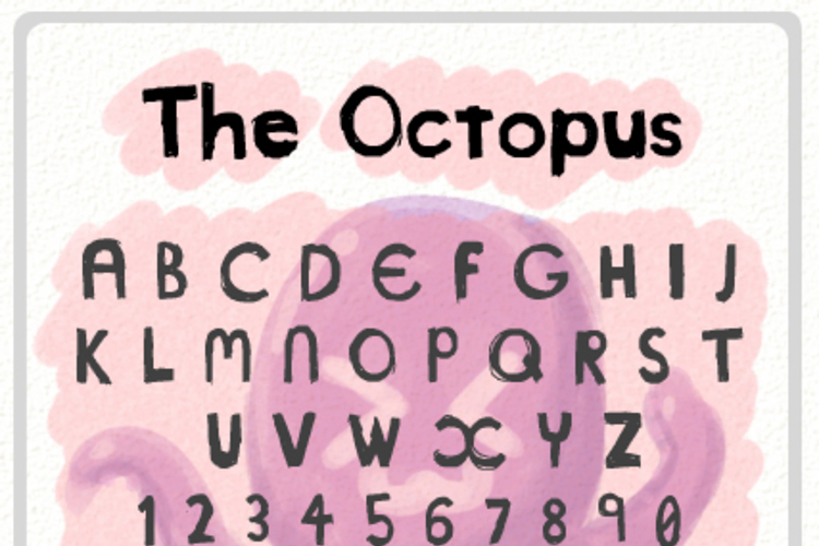 The Octopus Font