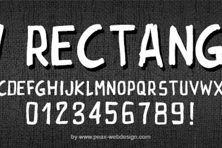 PWRectangle Font