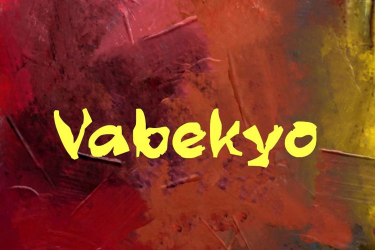 Preview of v Vabekyo Font