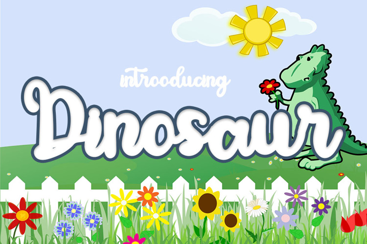 Dinosour Font