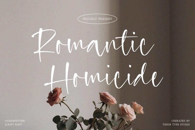 Romantic Homicide Font