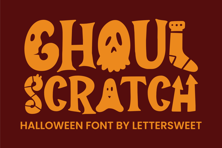 Ghoul Scratch Font