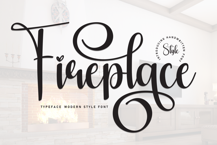 Fireplace Font