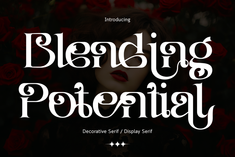 Preview of Blending Potential Font