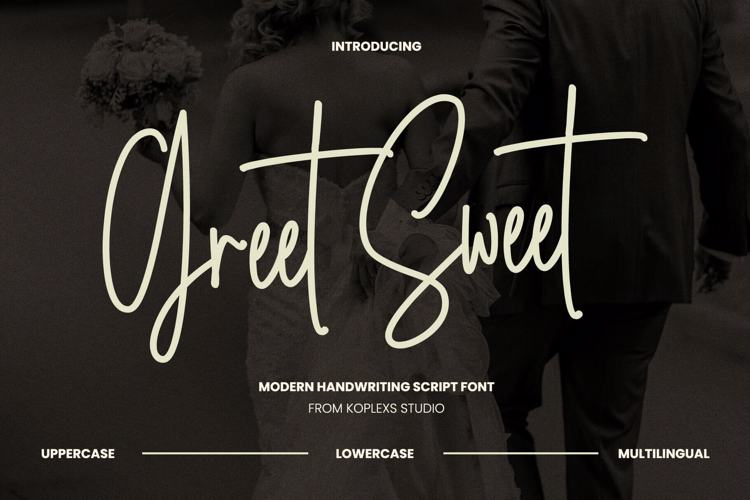 Preview of Great Sweet Font