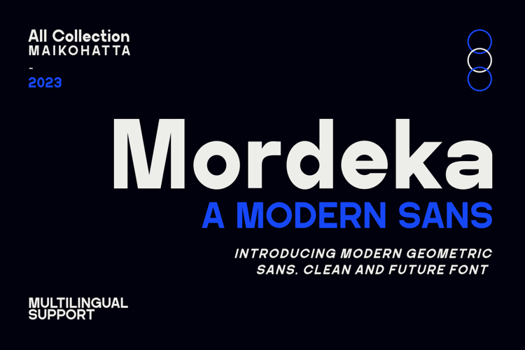 Mordeka Font