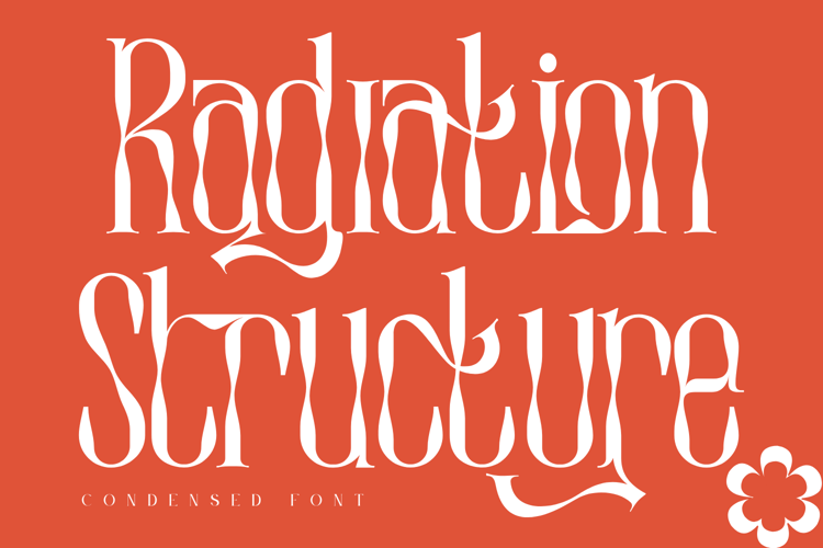 Preview of Radiation Structure Font