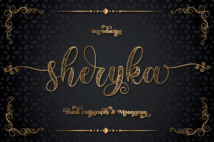 Preview of Sherika Font