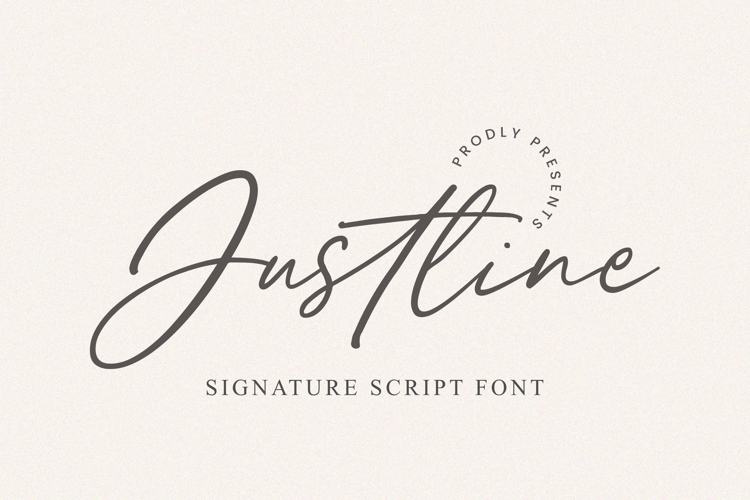 Justline Font