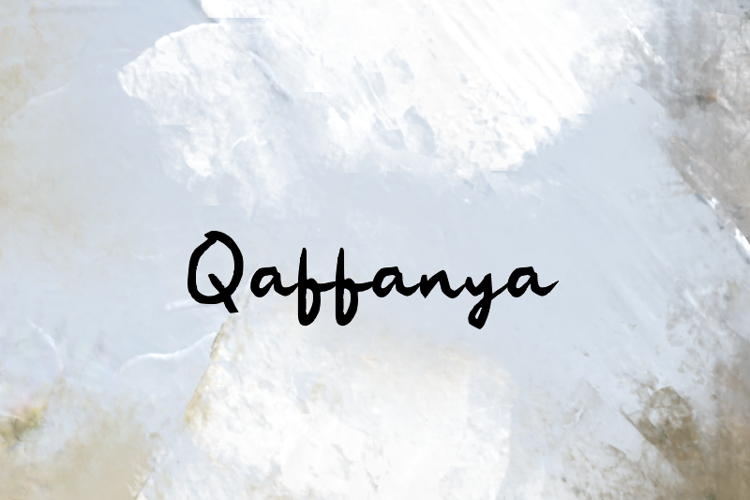 Qaffanya Font