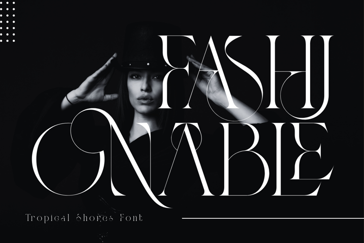 Preview of TROPICAL SHORES Font
