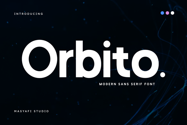 Preview of Orbito Font