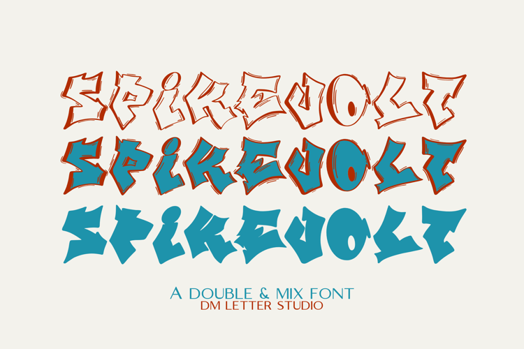 Preview of Spikevolt Font