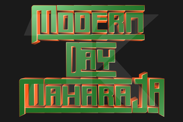 Modern Day Maharaja Font