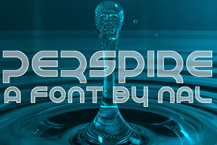 Perspire Font