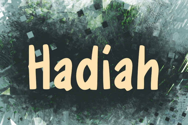 h Hadiah Font