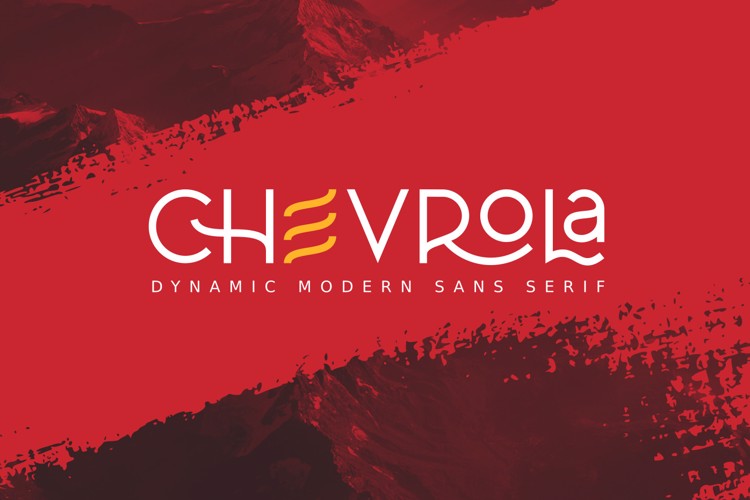 CHEVROLA Font