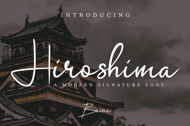 Hiroshima Font