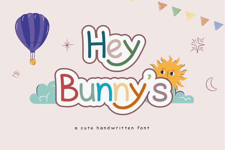 Hey Bunnys Font