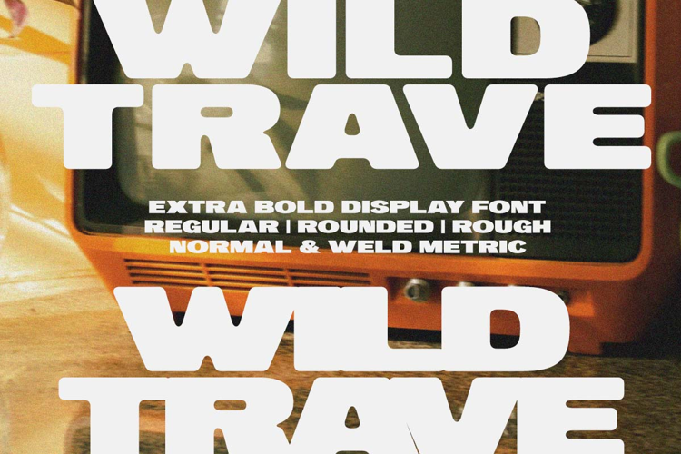 Preview of Wild Trave Font