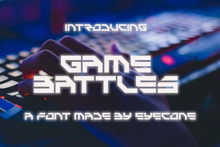 Game Battles Font