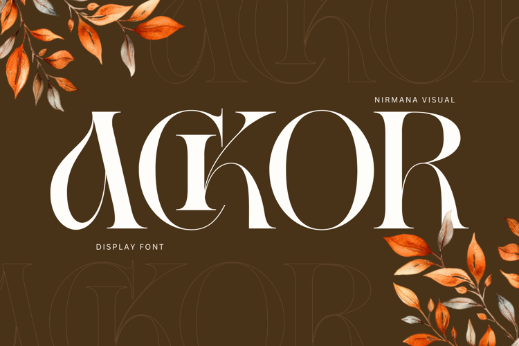 Ackor Font