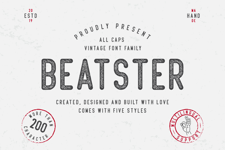 Beatster (Demo) Font